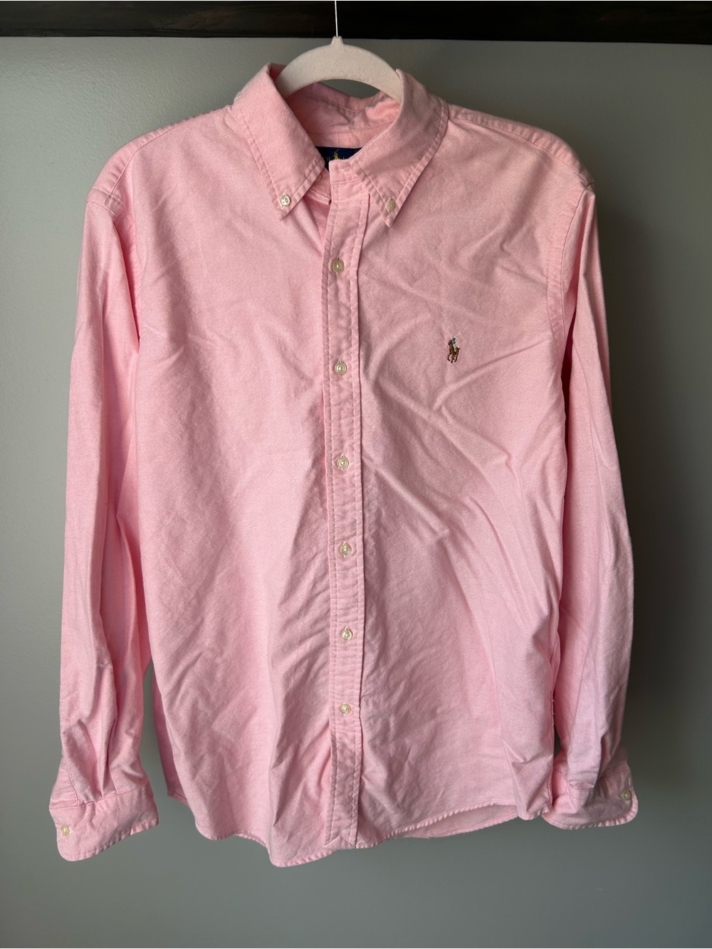 Ralph Lauren Soft Pink Oxford Button-Down Shirt - Men's